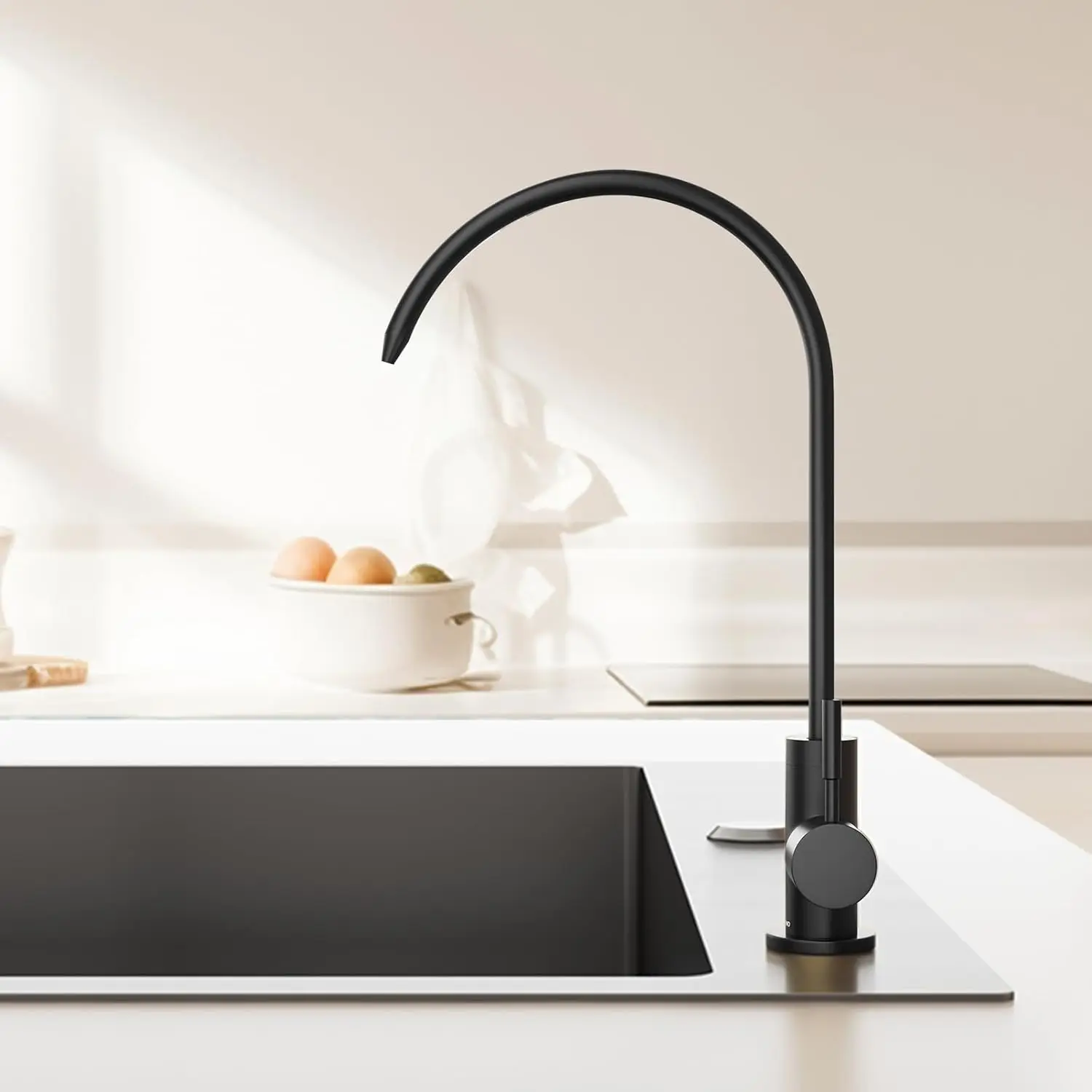 Messing omgekeerde osmose kraan, gootsteenwaterfiltersysteem, geschikt voor de meeste omgekeerde osmose- of waterfiltratiesystemen, keuken b