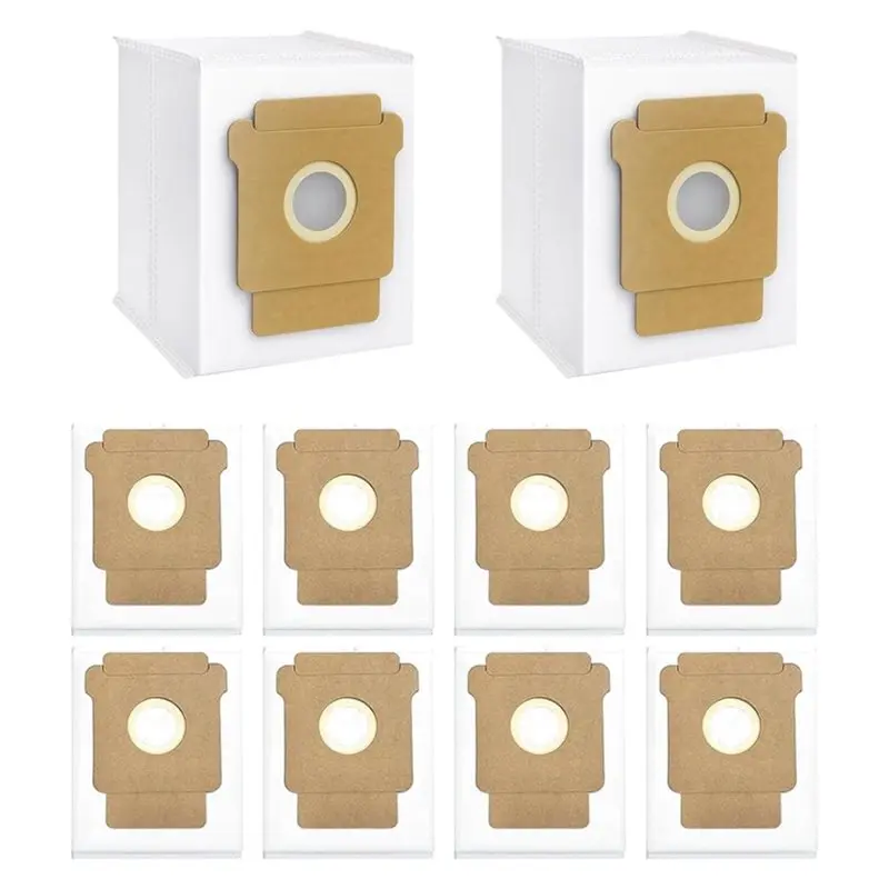 B64B 10-Pack 105X Vacuum Bags for iRobot for Roomba 415X / 505X / 705X, High-Capacity Dust Bags, Multi-Layer Filtration,