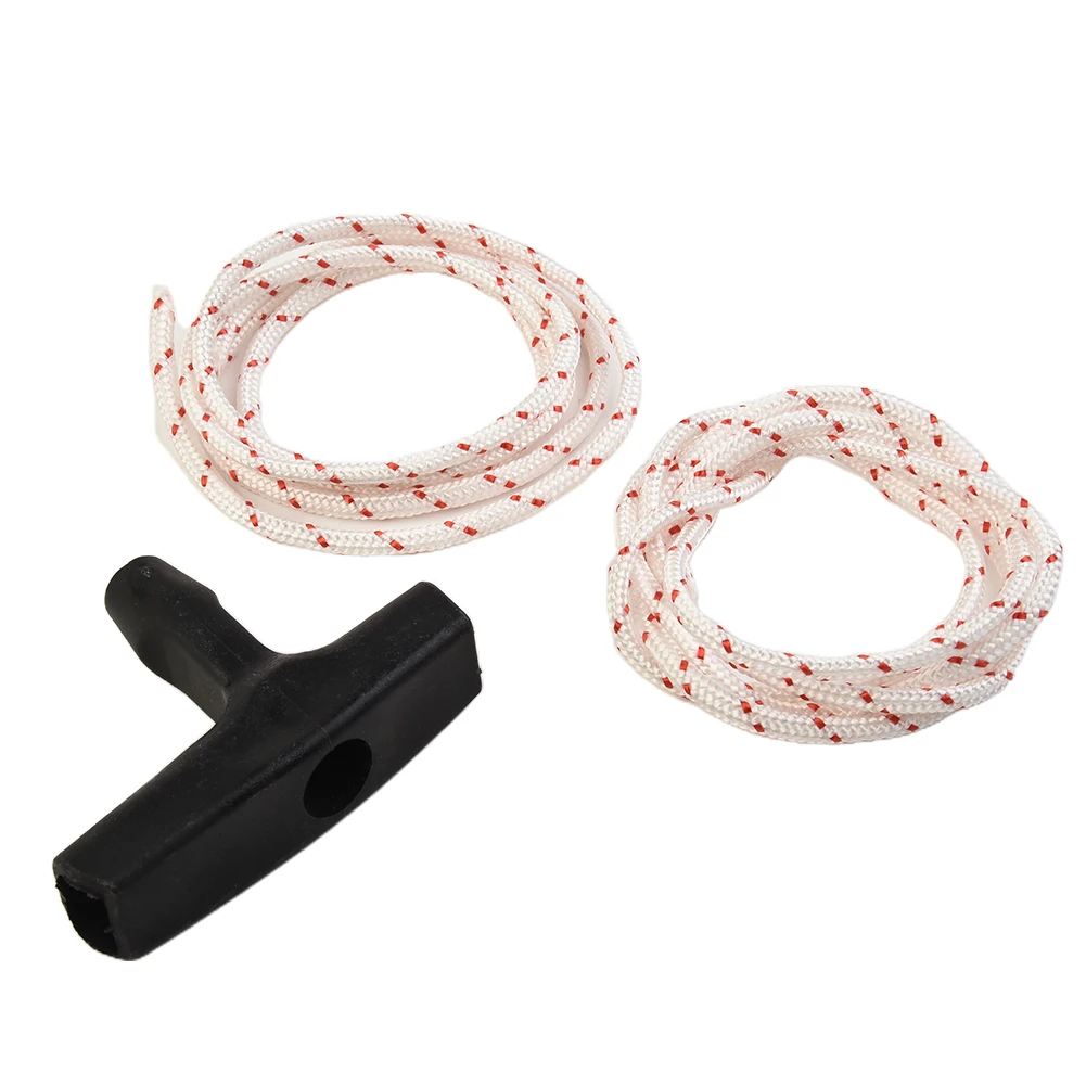 Hot Sale Protable Useful Brand New Starter Handle Rope 2pcs Spare Cord Rope Accessories Kits Replacement  Hot