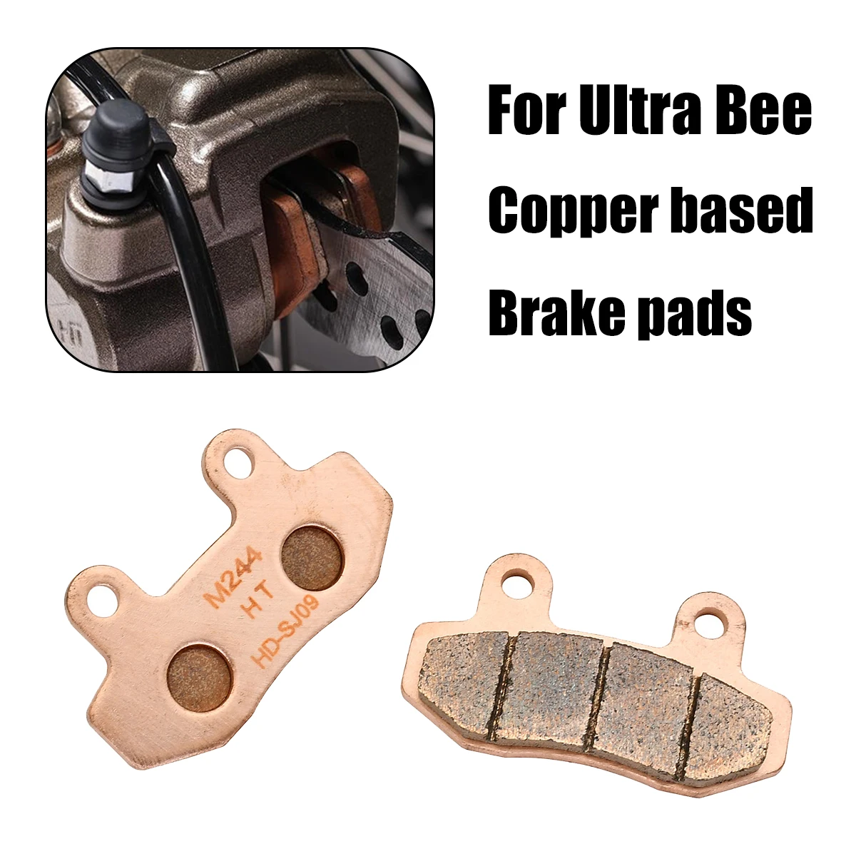 

Original Front Rear Brake Pads For SURRON Ultra Bee Electric Cross-country Bike SUR RON UltraBee Caliper Brake Disc Braking Part