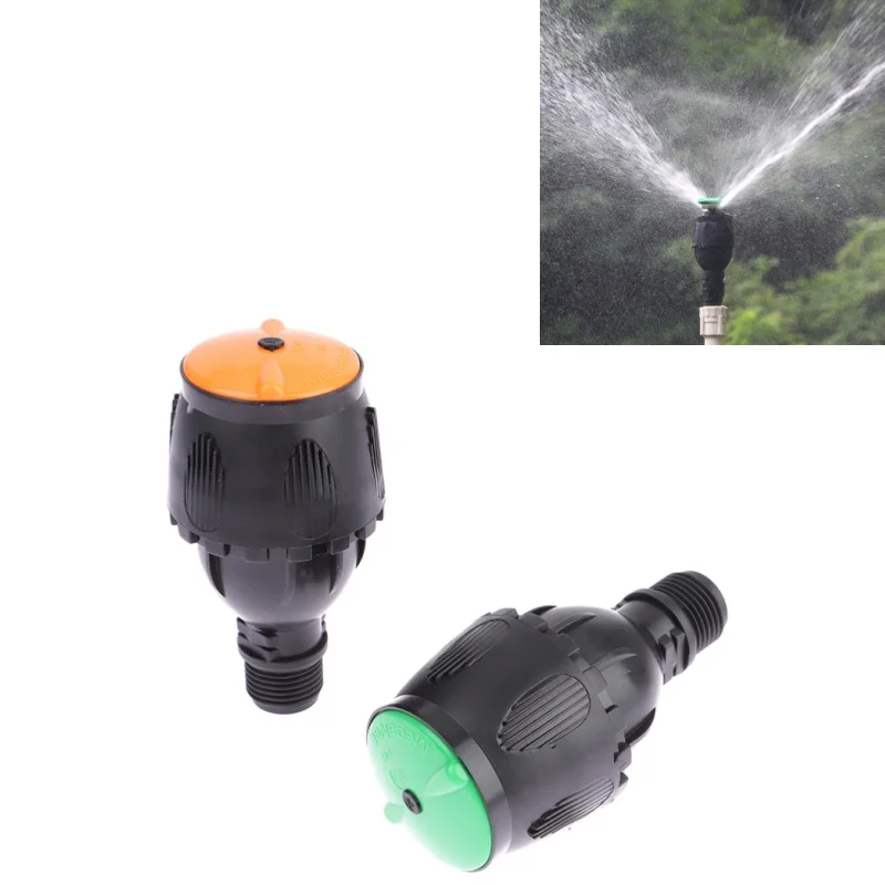 

1Pc Sprinkler Head Garden Lawn Rotating Sprinkler Scattering Nozzle 360 Degree Automatic Rotating Irrigation Sprinklers