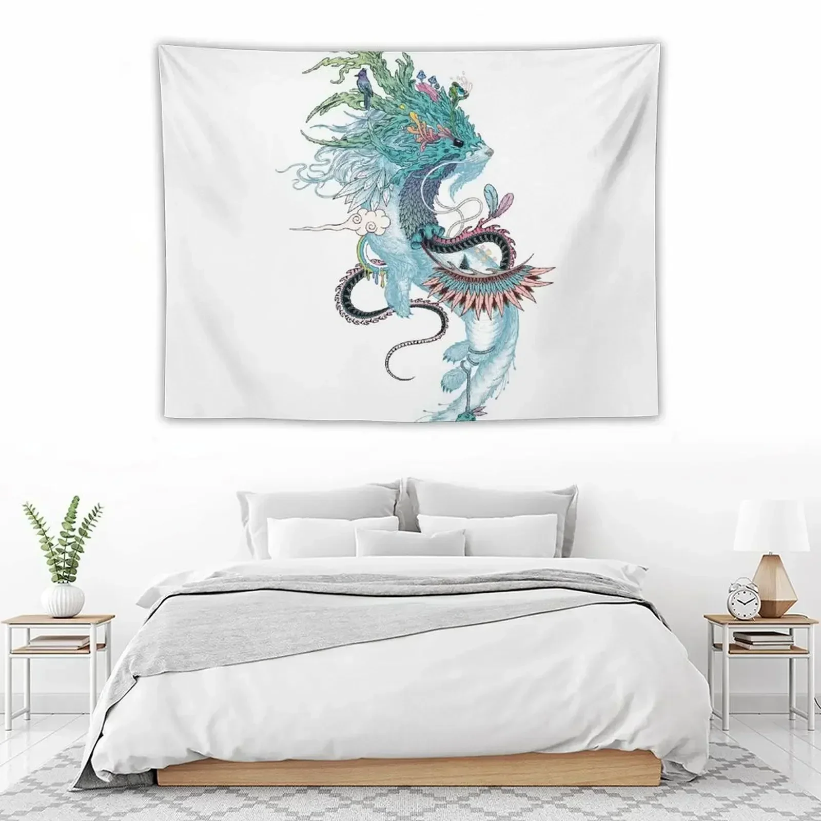 

Journeying Spirit (ermine) Tapestry Funny Bedroom Decorations Outdoor Decor Tapestry