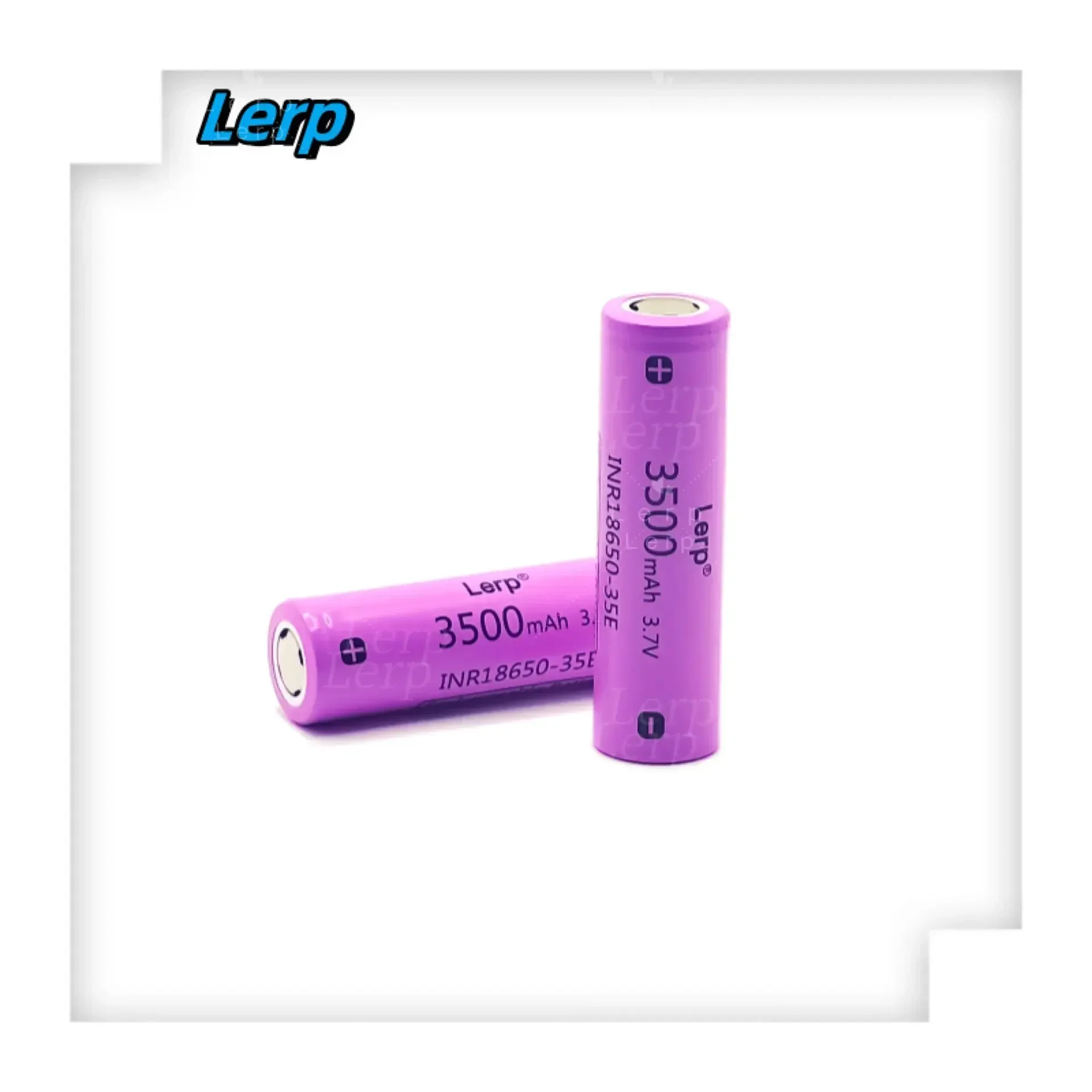 Original INR 35e 3.7V 3500AH 18650 rechargeable battery, 20A, flashlight, power bank, small fan suitable for various electronic