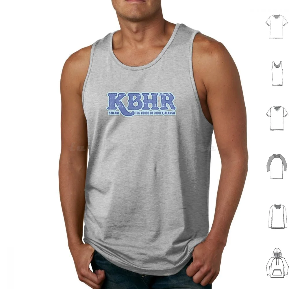 

Untitled Tank Tops Print Cotton Tv Northern Exposure Memorabilia Radio Kbhr Chris In The Morning Logo