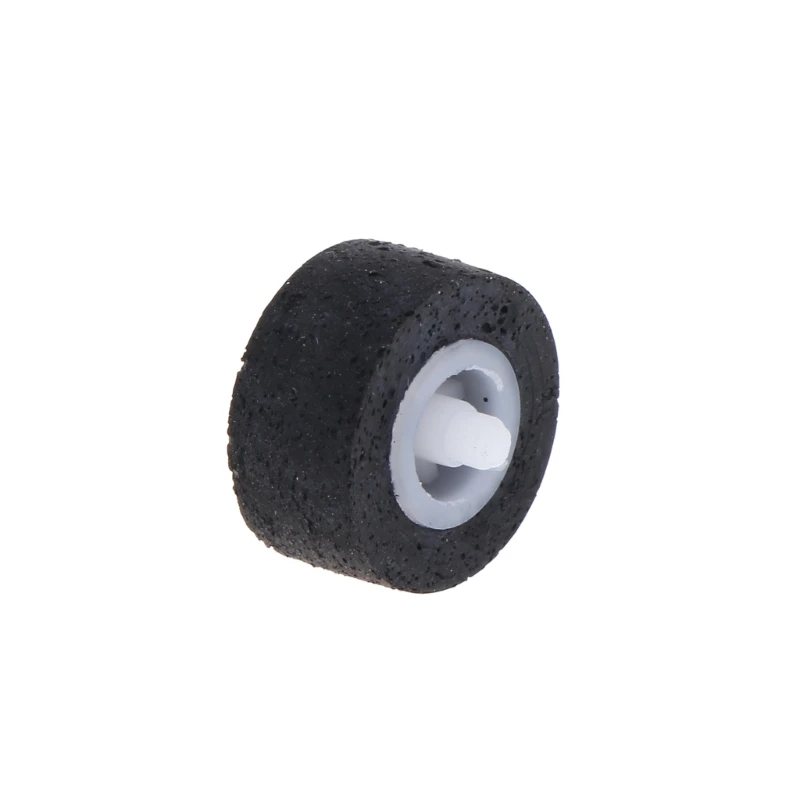 5Pieces JVC Pressure Recorder Cassette Deck Pinch Roller Rubber Belt Pulley 12mm Diameter for Music Recording Equipment