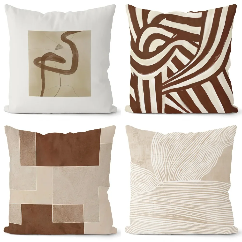 Nordic wabi-sabi retro pillowcase, European classic home sofa decoration, cushion cover