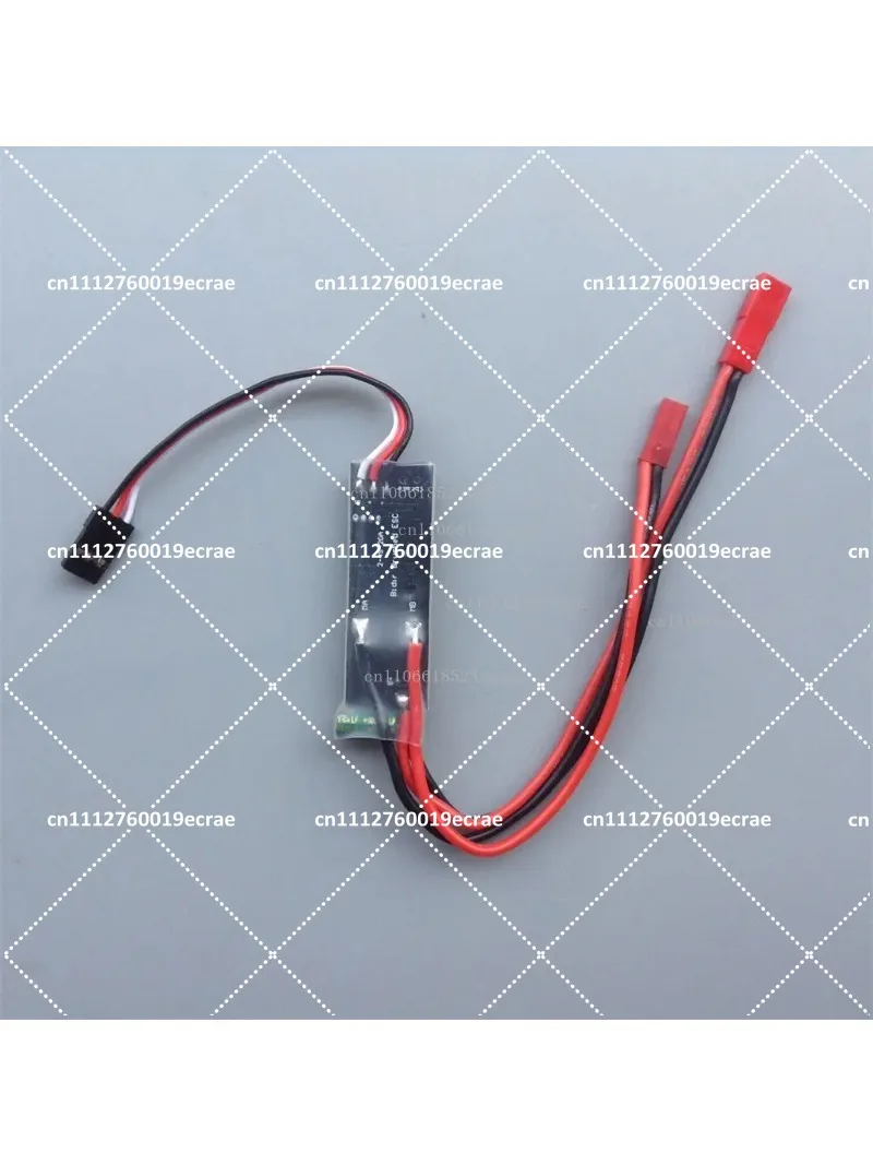 Silent Bi-Directional Brushed ESC 20A 2-4S for 380 260 Motor, Linear Throttle Adjustable
