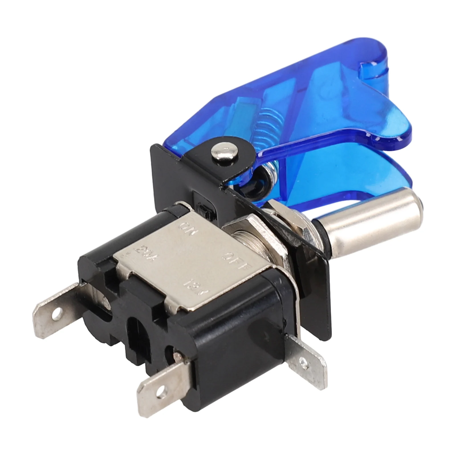 

LED Rocker Switch -25-85 Degrees Celsius Rockerbutton Button Switch Diaphanous Cover On Off Toggle Switch 12V 24V 20A