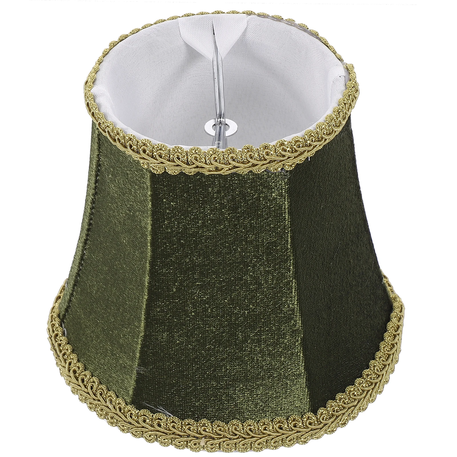 

E14 Cloth Lampshade Replacement Small Lamp Cover Lampshade Decorative Light Shade Bedroom Floor Lamp Cover (random color)