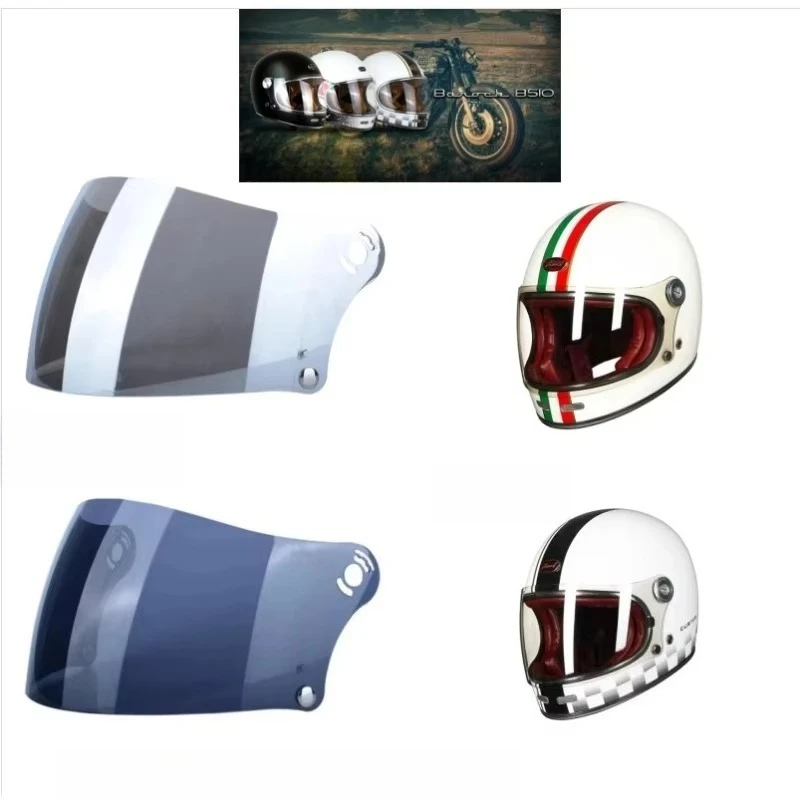 HOT Helmets Visor BEON B510 Motorcycle Helmet Lens Visor Plating UV Protection Lens Faceshield Casco Moto Visor