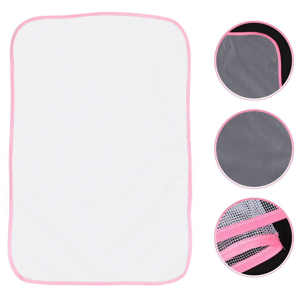 

4pcs Heat-Resistant Ironing Mesh Pad Protective Pressing Cloth Cushion For Clothing Ironing Mat Household Reusable Lightweight