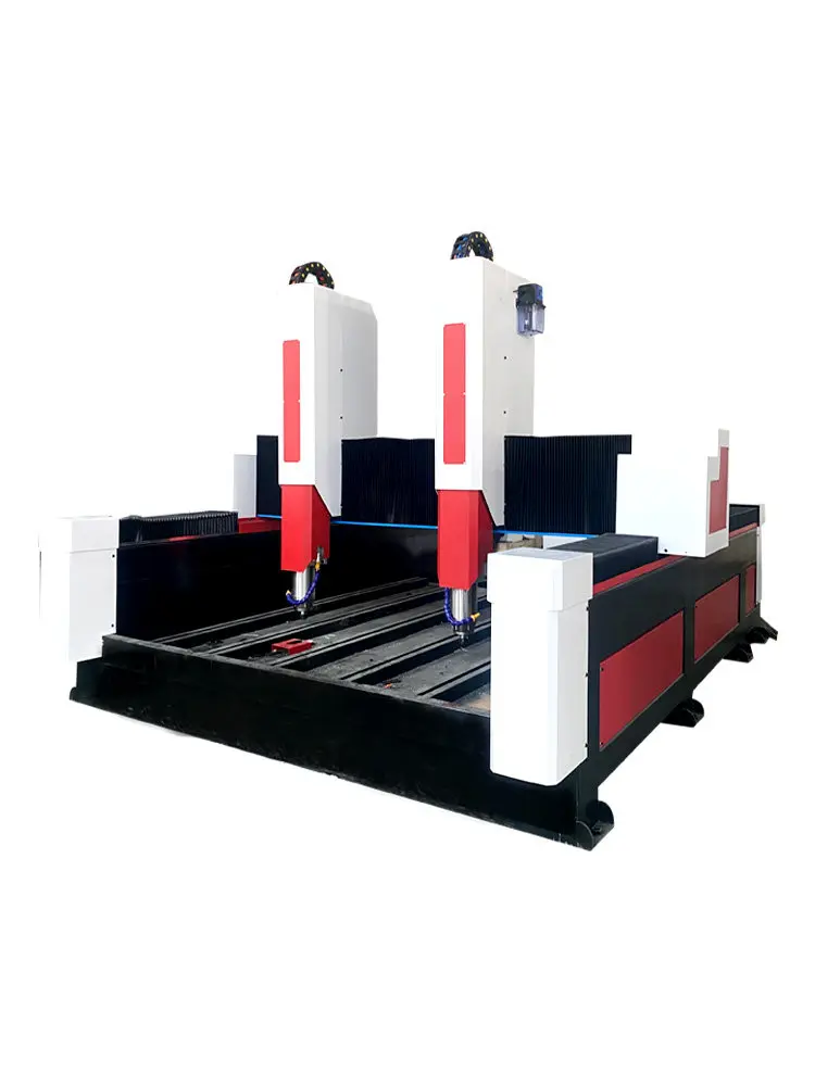 Automatic 5500W Heavy Duty Multifunctional Stone Engraver, 1 Year Warranty for Tombstone Marble Aluminum Plate