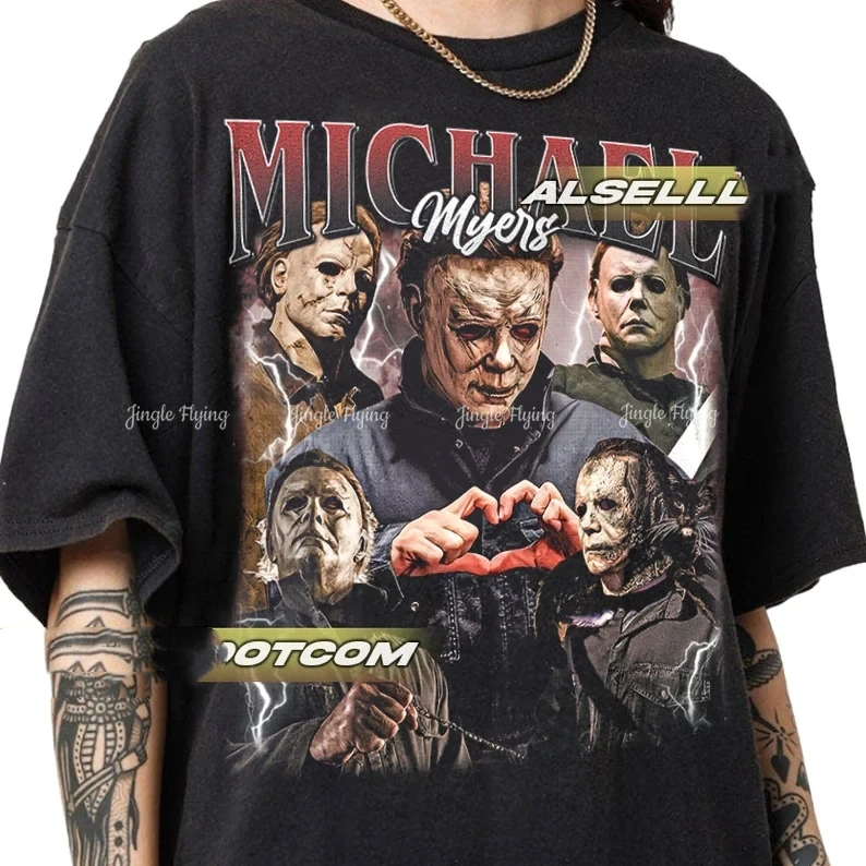 Limited Michael Myers Vintage Tshirt Gift For Woman Anda Man