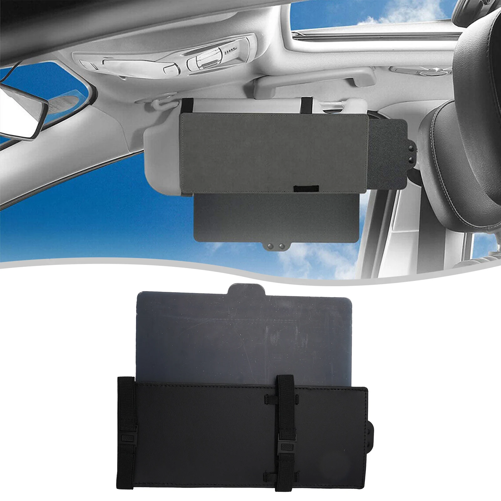 

For Sun Visor Extender for Cars and Trucks to Block Glare and For Sun Rays on Windshield and Side Casement While Driving