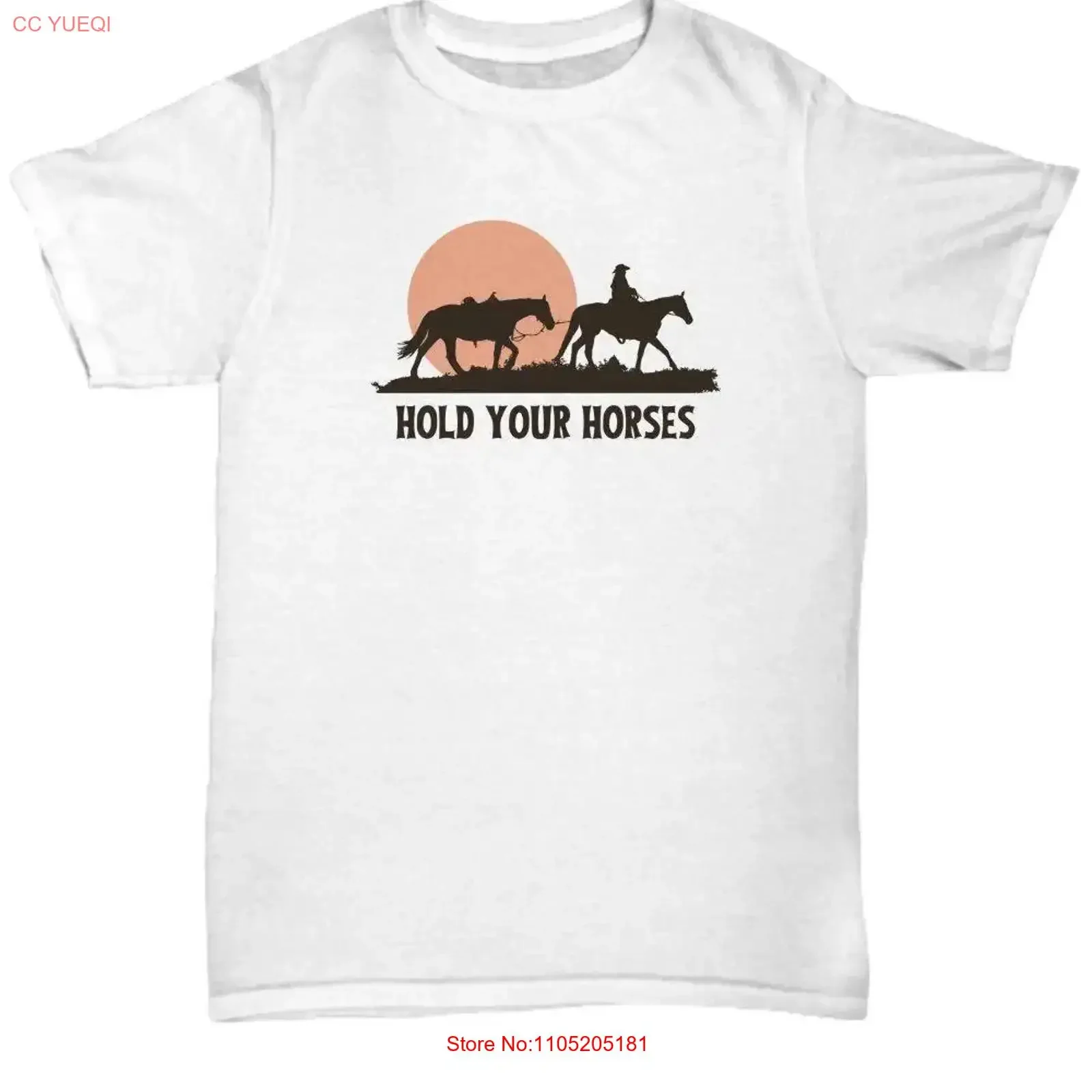 

Футболка «Keep Your Horses», подарки в стиле вестерн, рубашка для влюбленных, ранчер, ковбойская ферма, винтажная стираная растягивающаяся мужская футболка для повседневной носки