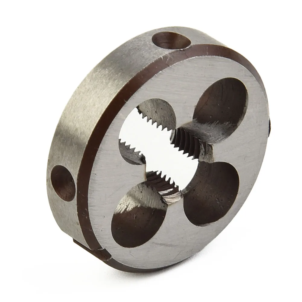 

High Duty Pipe Thread Round Dies 1/8 1/4 3/8 1/2 3/4 HSS High Speed Steel Tear Resistant For Home Or Professional Use Tool