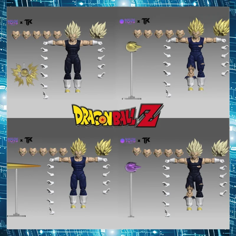 

Dragon Ball 3.0 Black Hole Toys Super Saiyan Ssj Majin Vegeta Action Figure Shf Full Power Anime Collectible Model Gift For Kids