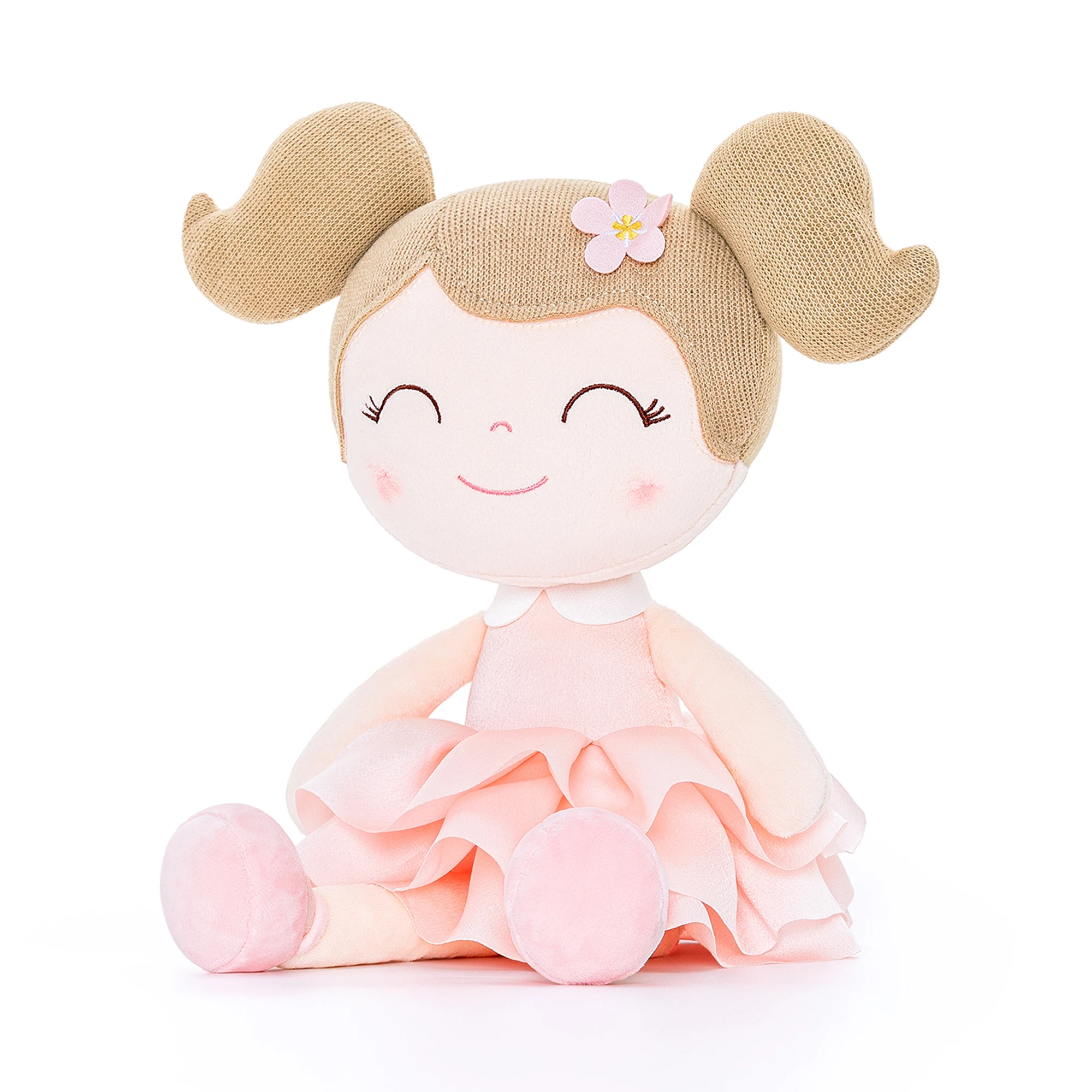 Plush Doll Baby Gril Gifts Fantasy Princess Ideas for Children's Day Gifts Pink