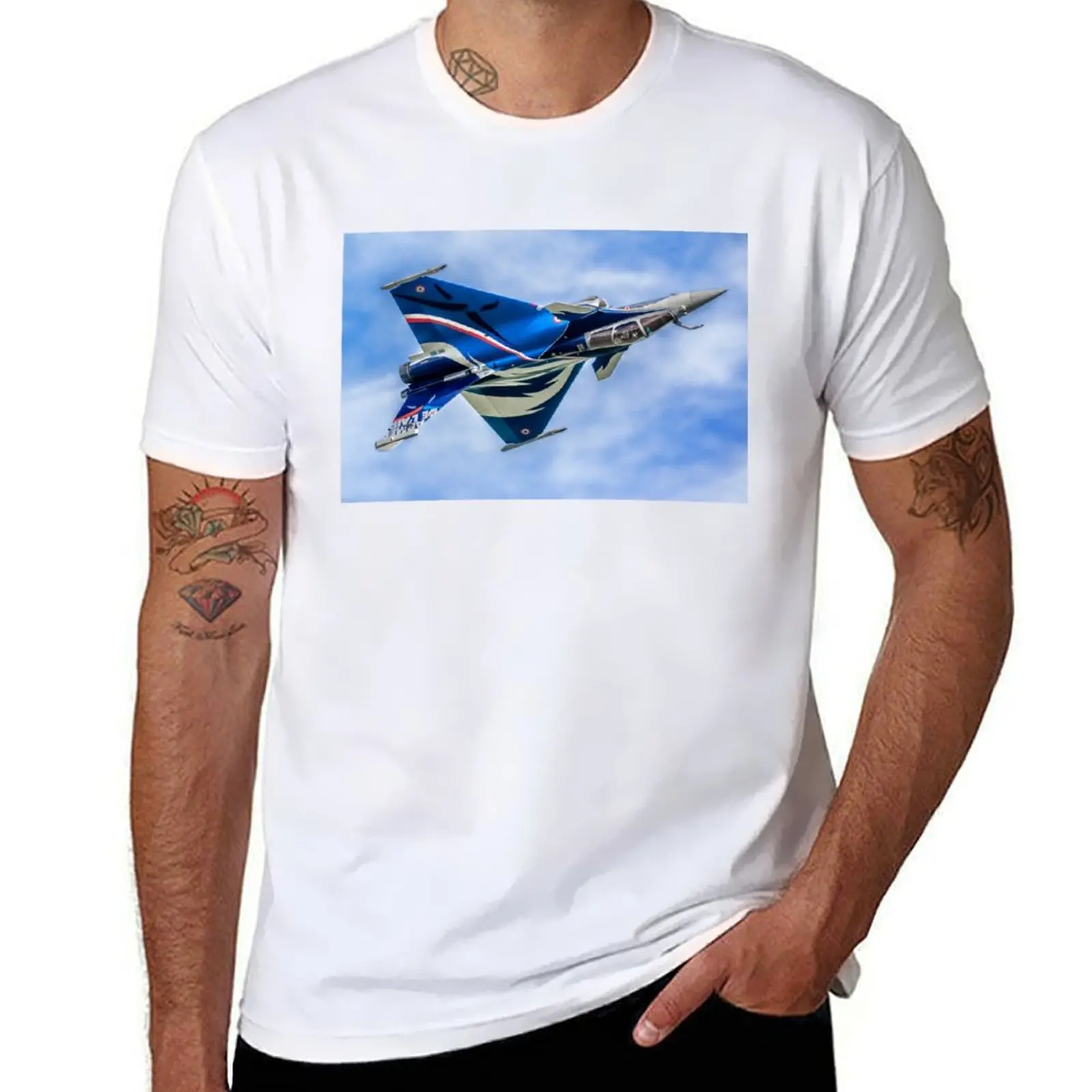 

Dassault Rafale C 133 4-GL inverted T-Shirt man t shirts for men cotton tshirt 100% g man t shirts for men T-shirt