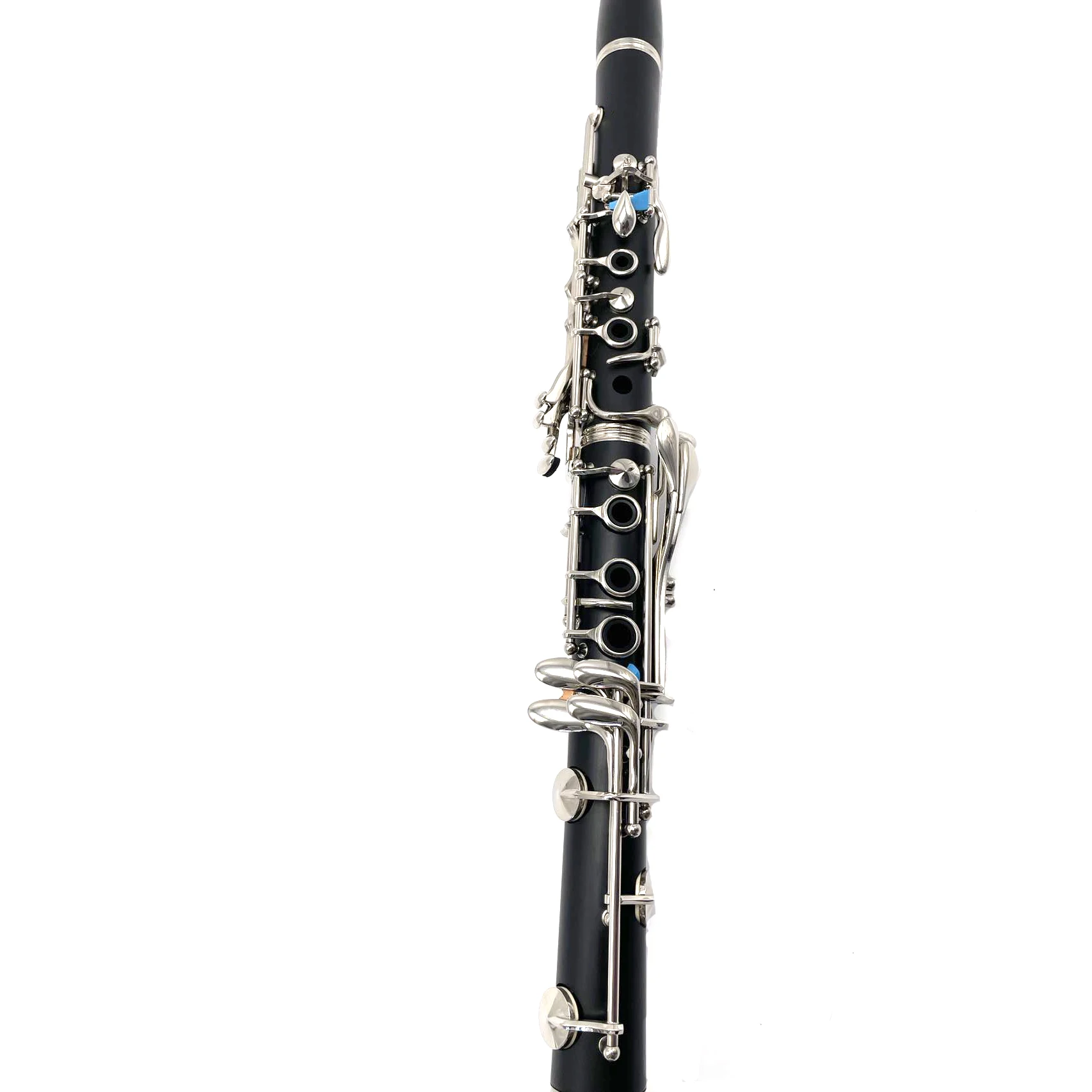 Hard Rubber Clarinet Nickel Plated Keys Student Playing Woodwind Instrument OEM ODM Production