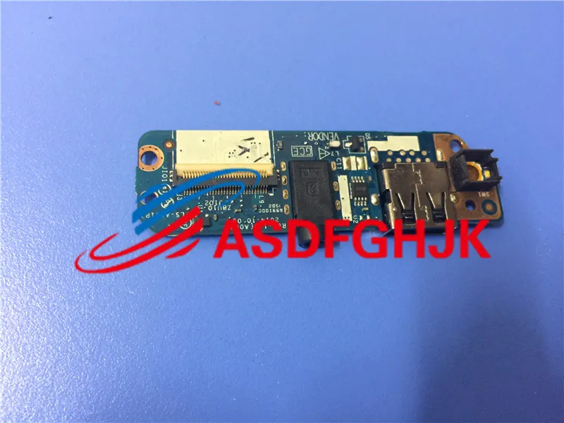 Original Power Button/USB/Audio Port IO Circuit Board LS-A961P For Dell E7450 0110HR CN-0110HR   Fully Tested