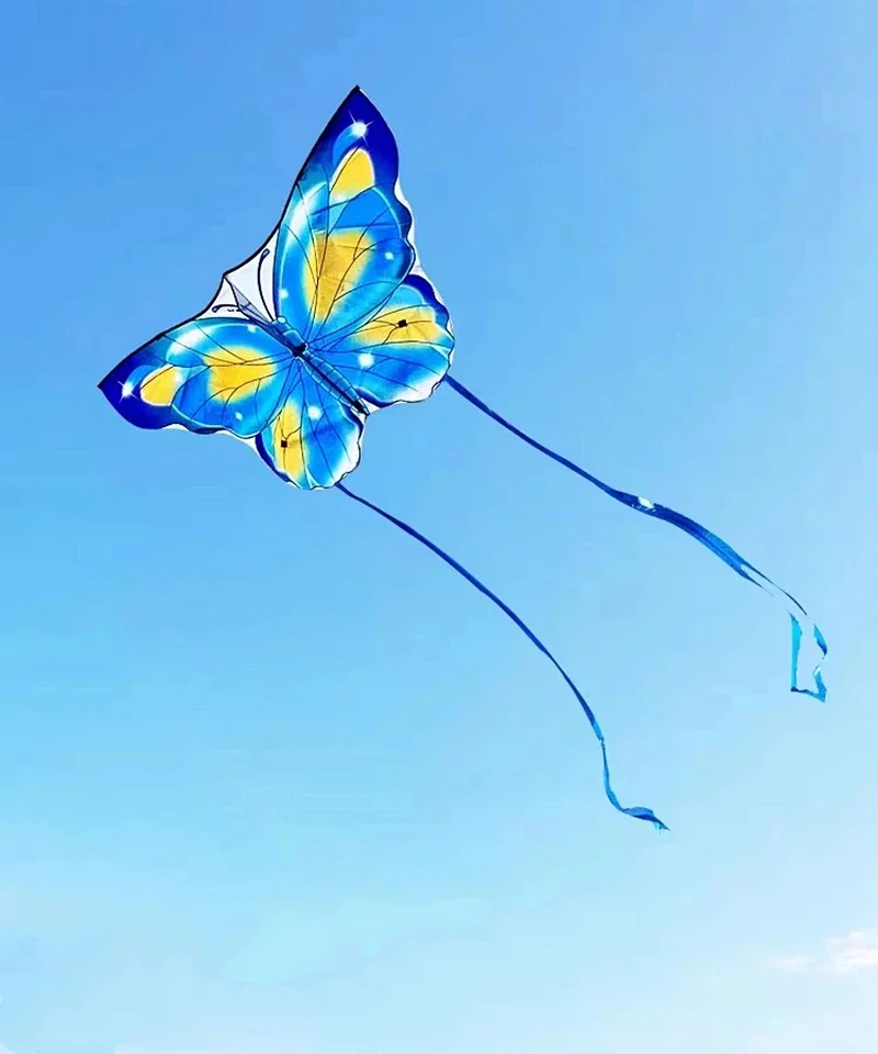 Pipas de mariposa volando para niños, pipas de nailon para adultos, pipa voladora, juguetes al aire libre para niños, Aerogrill para espectáculo de cocina, pipa