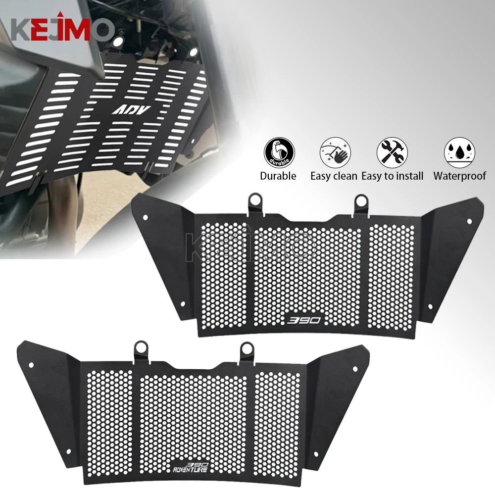 Radiator Guard For Ktm 390 ADVENTURE 390ADV 2019 2020 2021 Motorcycle Water Tank Protector Grille Cover Aluminium 390Adventure