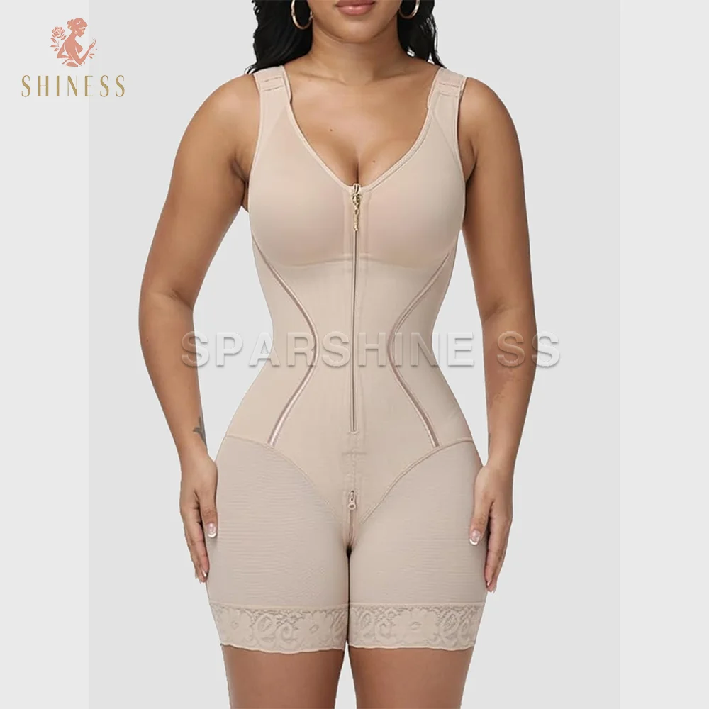 Body Shaping Fajas Bodysuits High Compression Garment Remove Belly Abdomen Control Reductoras Colombianas Shapewear