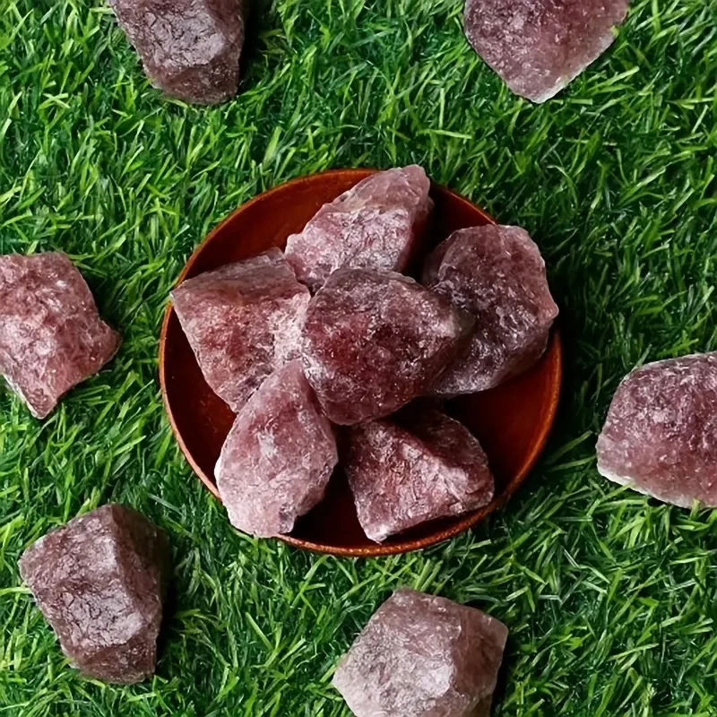 Strawberry Quartz Natural Rough Crystals Stone Bulk Raw Big Rock Stones Home Decors Fish Tank Aquarium