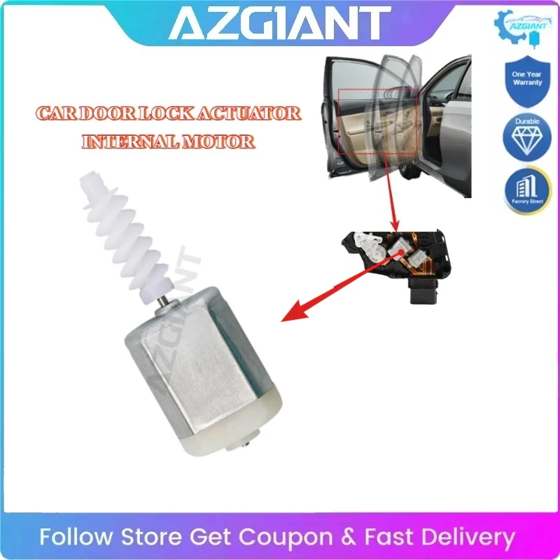 

AZGIANT High Power Car Door Lock Repair Motor Quiet Operation DC 12V for Cadillac CT6 CTS XT4 XT5 XTS Auto Door Lock Repair