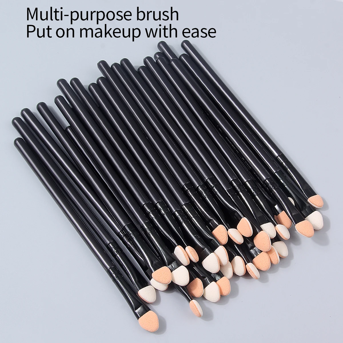 6/10/15PCS 슈퍼 소프트 스펀지 아이섀도 브러쉬 세트, 양면 블렌딩 브러쉬, 어플리케이터 브러쉬, 다목적 미용 도구