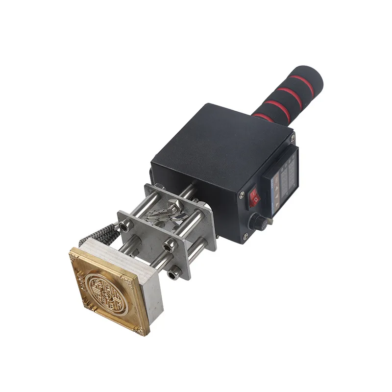 

Embossing Machine 5*7cm/8*10cm Handheld Portable Hot Stamping Branding Machine Heat Press Digital Leather Tool Paper Wood Logo