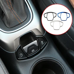 Car Hand Brake Button Sticker Cover Trim for Jeep Renegade 2014 - 2023 Compass 2017 - 2020 Interior Accessories