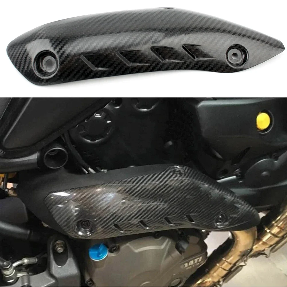 

PrePreg Carbon FiberHeat Shield Cover For Ducati Monster 821 1200 S