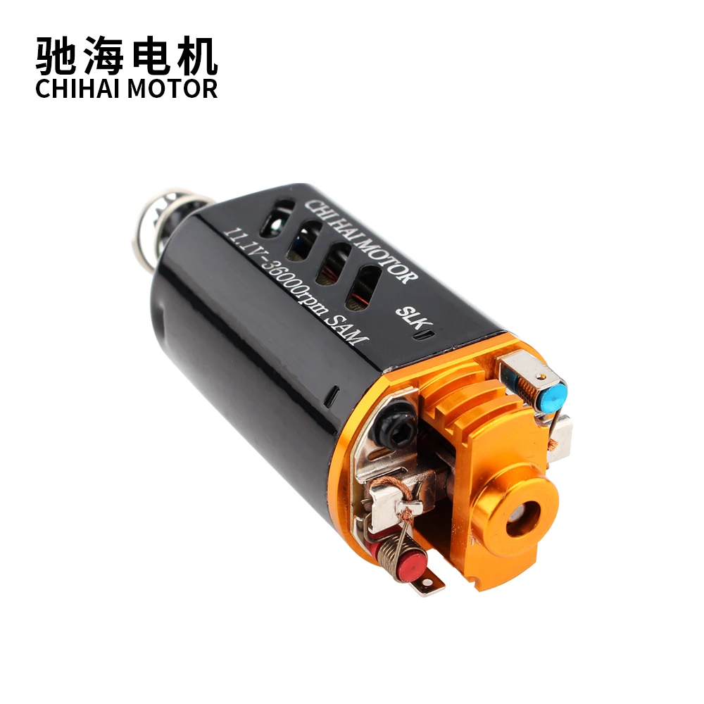 Factory sale 36K High Speed D-Type Pinion Short Type CNC AEG Motor For Airsoft SLK