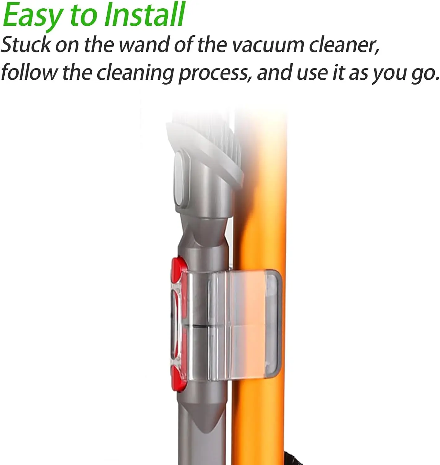 Clip di fissaggio per supporto di ricambio compatibile con l'accessorio per aspirapolvere senza fili Dyson V11 V10 V8 V7