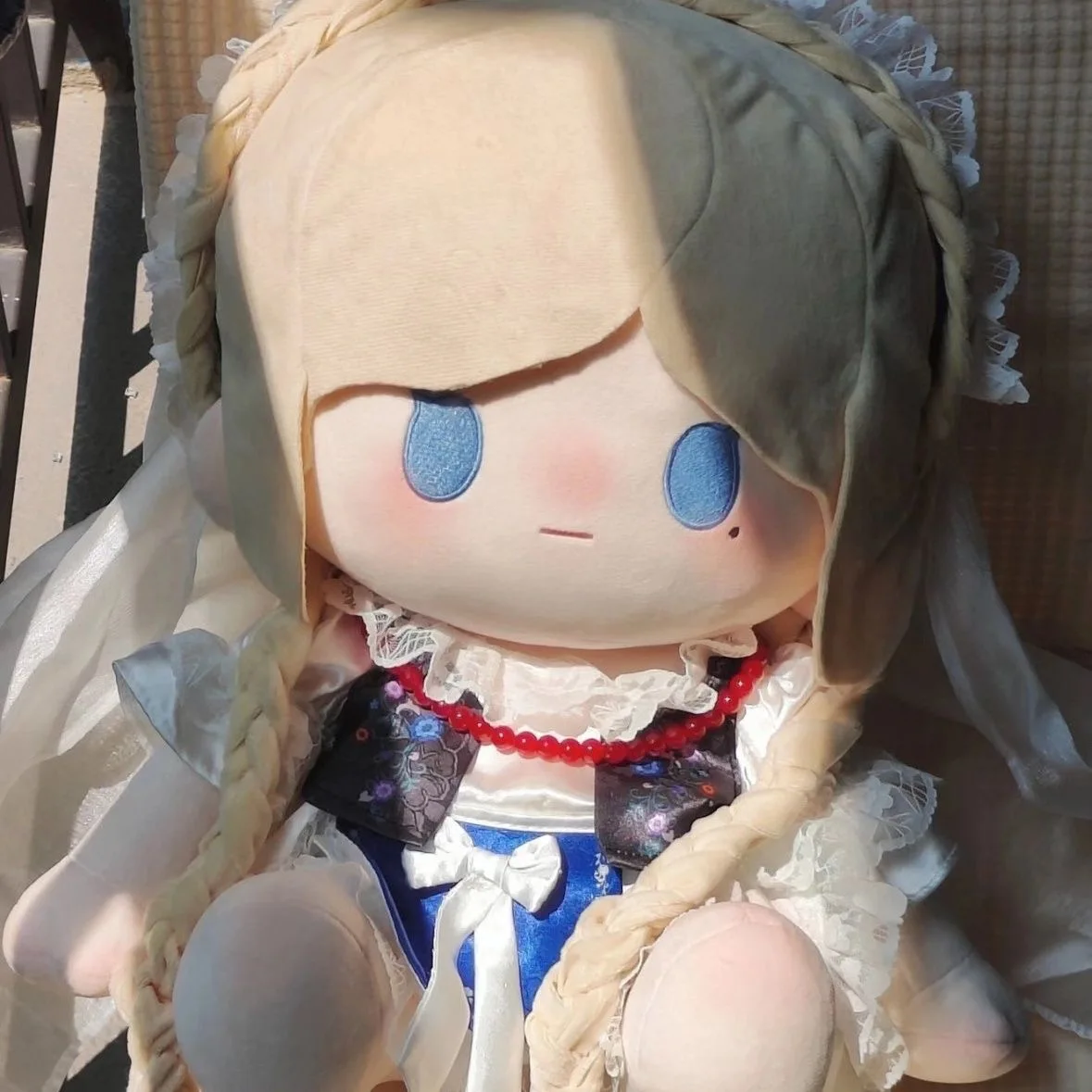 

40 см аниме идентичность V Vera Nair милый косплей мультфильм мягкое тело платье сменная одежда рождественские подарки