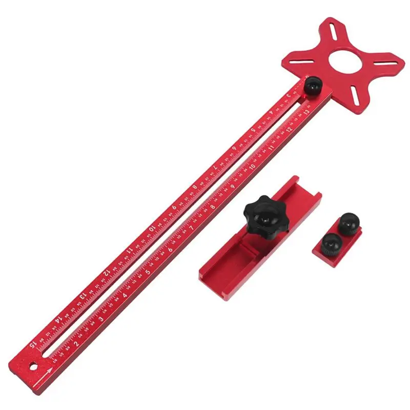 Router Milling Groove Bracket Cabinet Hardware Jig Router Circle Cutting Jig Punch Router Milling Groove Bracket