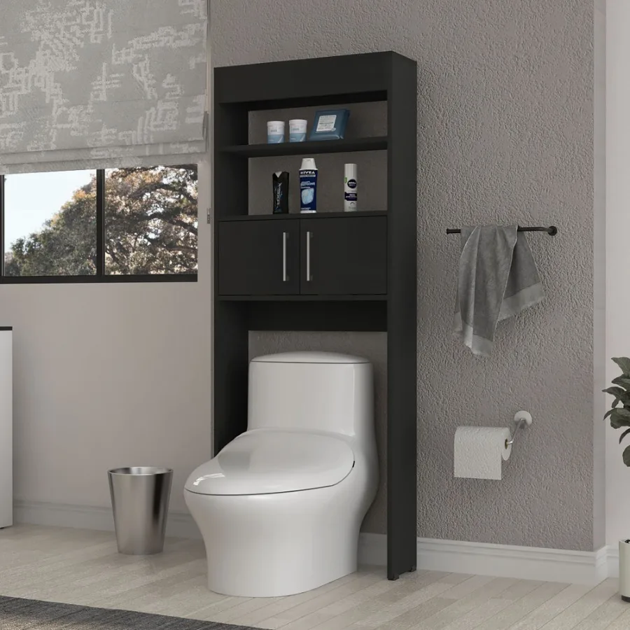 

Valencia Over The Toilet Cabinet Two Shelves Double Door