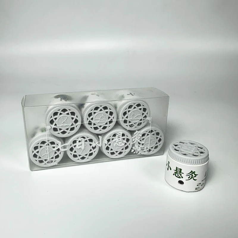 7-Days Portable Moxibustion Wellness Kit Mini Moxa Sticks & Cones, Warm Massage Helps Soothe Body Aches and Promote Relaxation