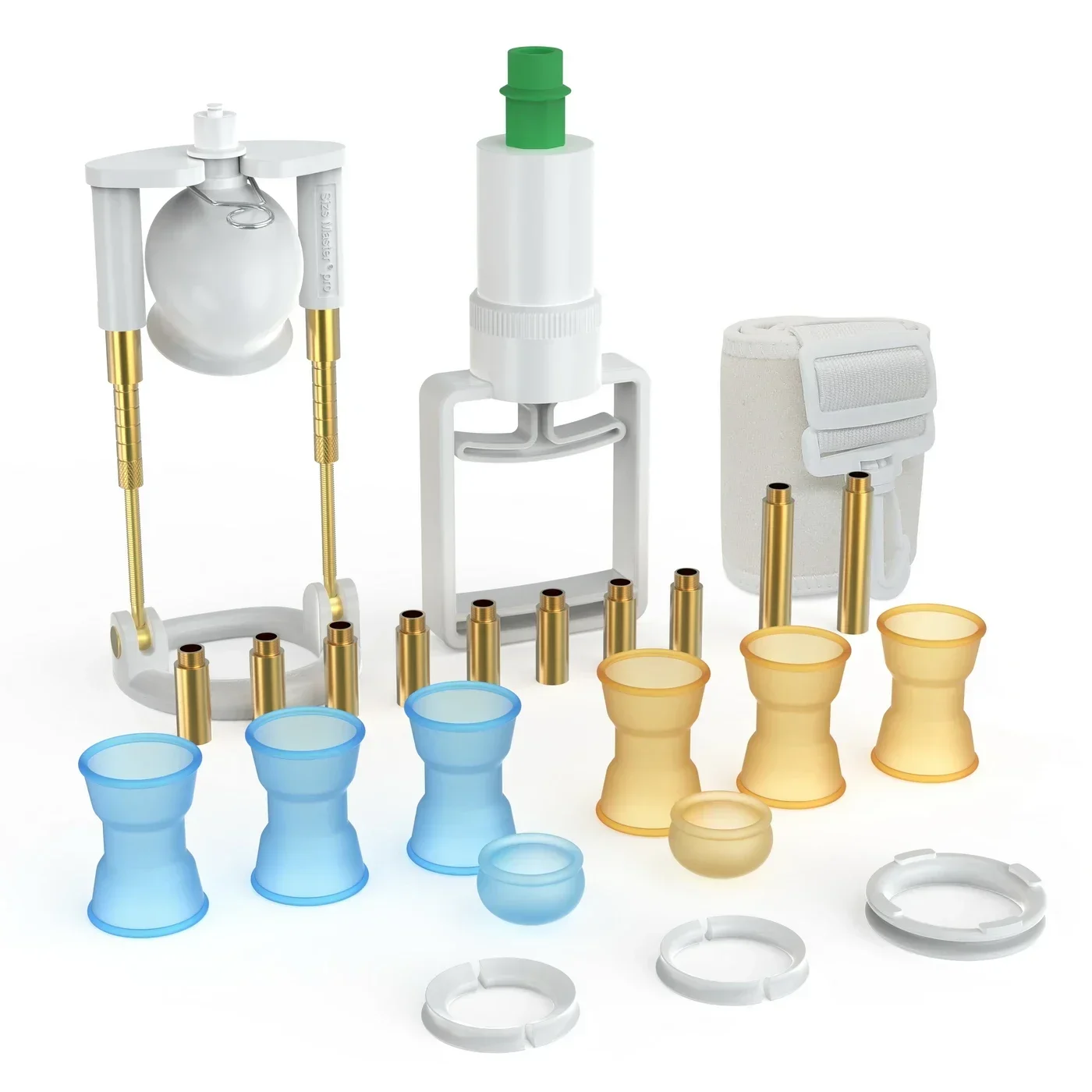 New Size Master Pro Golden Extender with Fastigiate Vacuum Cup for Male Penis Enlargement System Penis Size Master PMP