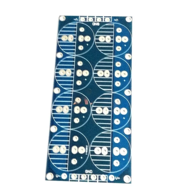 2pcs/lot Power Amplifier Capacitor Filter Board Empty PCB Board - High Power Supply Filter Module For Audio Equipment