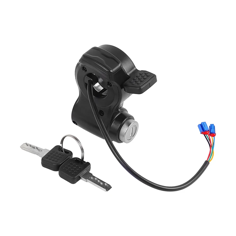 For Kukirin A1 G2 Pro G2 MAX G2 Pro DB Integrated Throttle Switch Lock with Key Electric Scooter Electronic Lock Accessories
