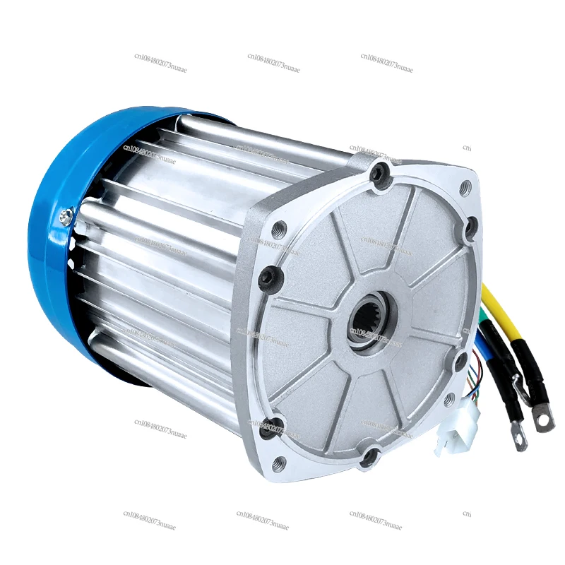 

Electric Tricycle Motor 60V Water Battery Modified High-speed 16-tooth DC Brushless Controller 48v72V1500W