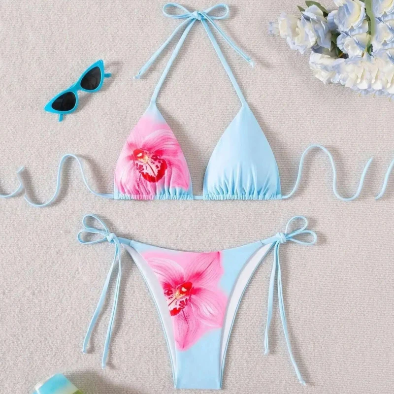 

Sexy Print Bikinis Women's Swimwear Female Swimsuit For Swimming Wear Bathing Suits Brazilian Bikini Set Beachwear Pool Bather