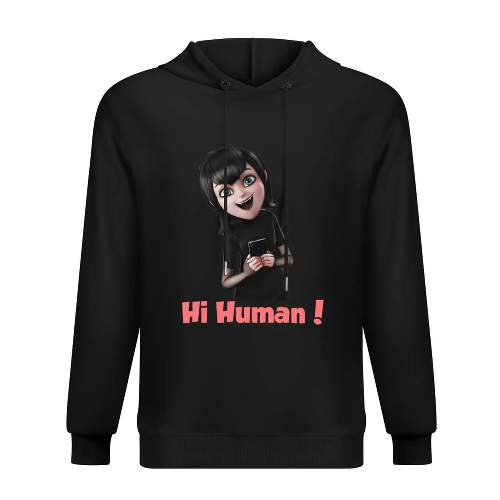 

Hotel Transilvania Mavis Cute and Happy Hi Human! Hoodie clothes for men anime clothes autumn hoodies and sweatshirts new