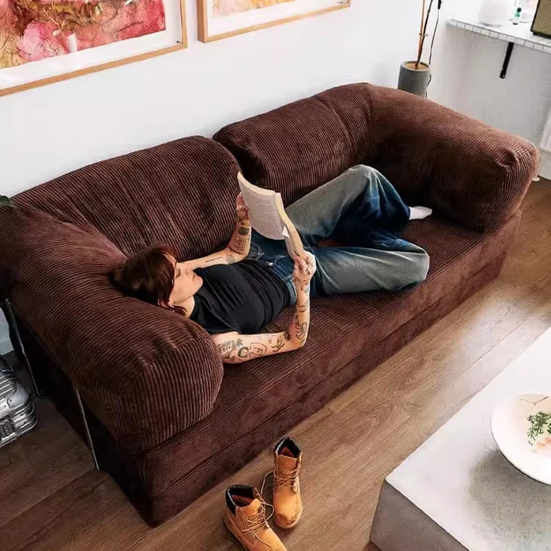 Maillard Small Living Room Sofas Lazy Nordic Minimalist Luxury Living Room Sofas Sectional Modern Woonkamer Banken Furniture image 3