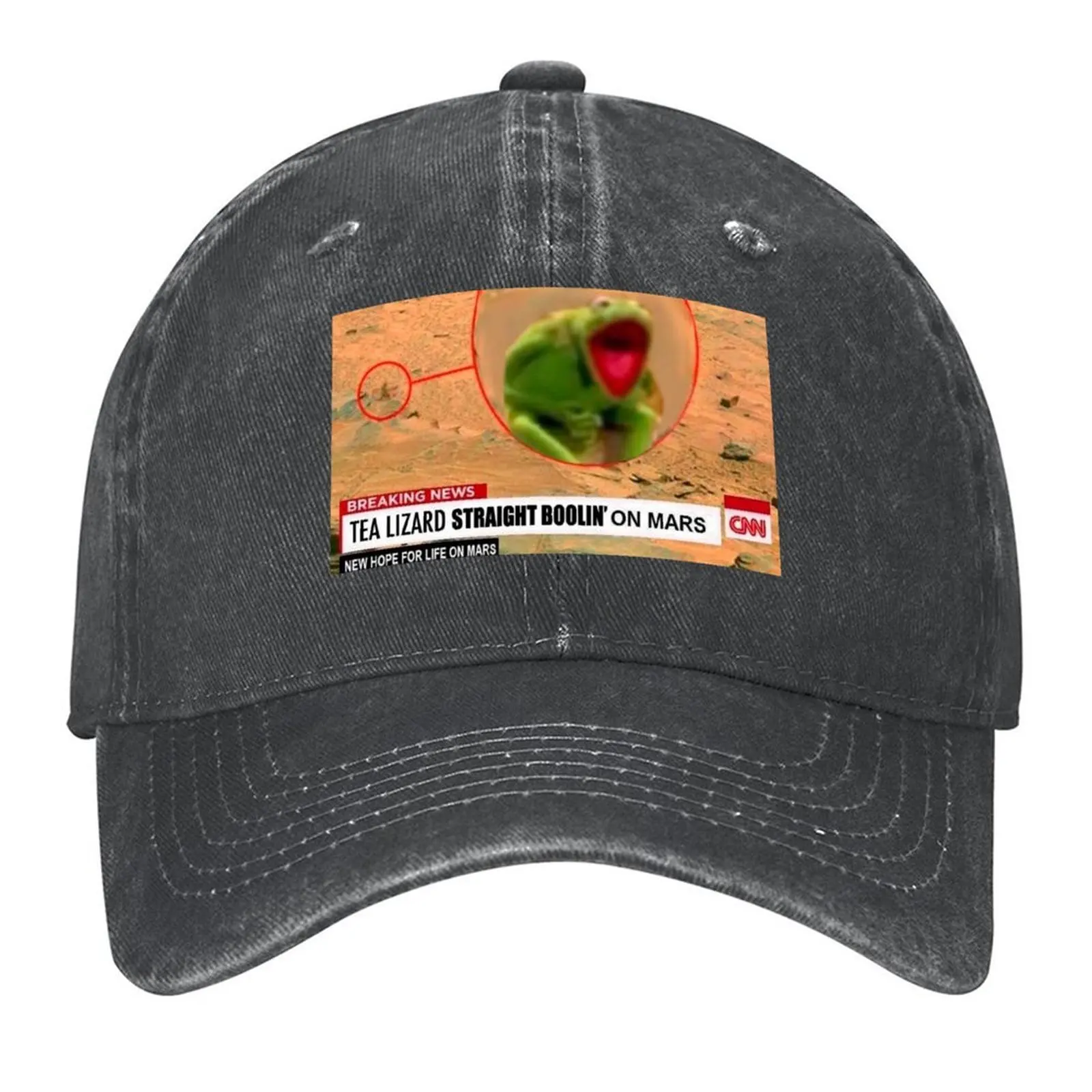 

TEA LIZARD STRAIGHT BOOLIN Baseball Cap Hood Rave Trucker Cap Golf Cap For Girls Men's