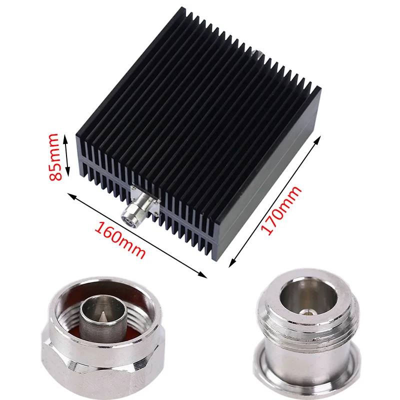 200W N‑Type Coaxial Fixed RF Attenuator DC‑4GHz 1‑50dB Multi‑Option Signal Attenuation Accessory