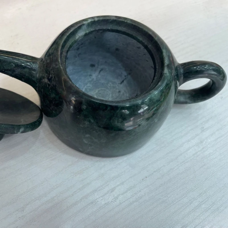 Taza de agua de Jade tibetano del Año del zodiaco, tetera magnética activa de ciclo de promoción, regalo de olla de vino, piedra de rey de medicina